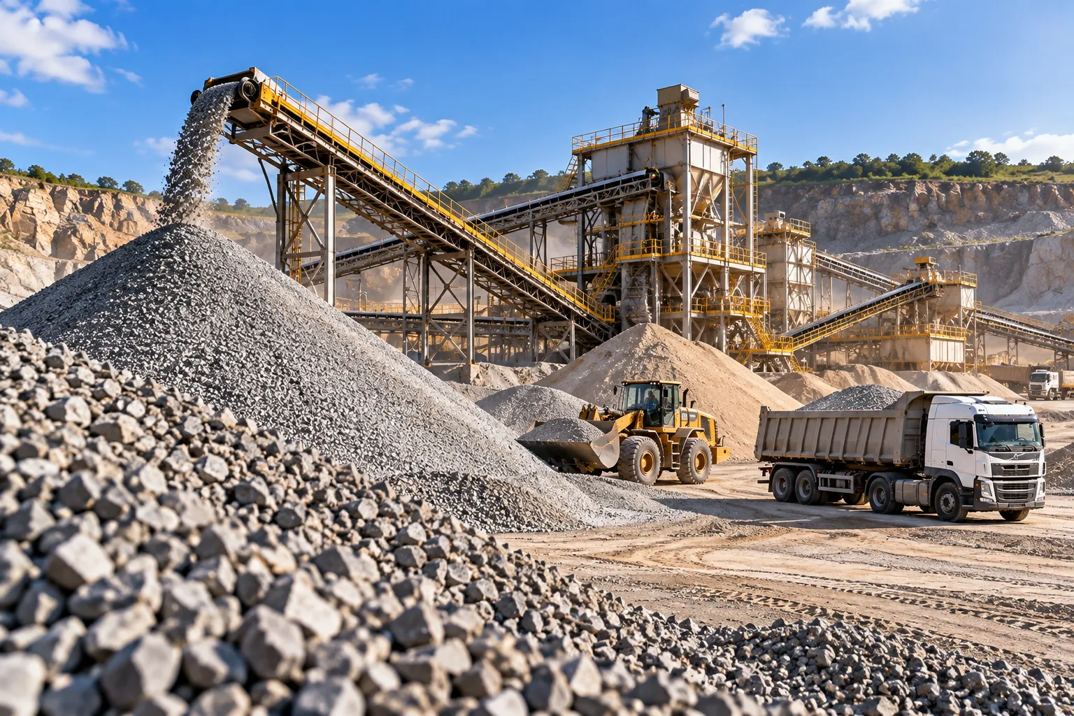 Quarry plant