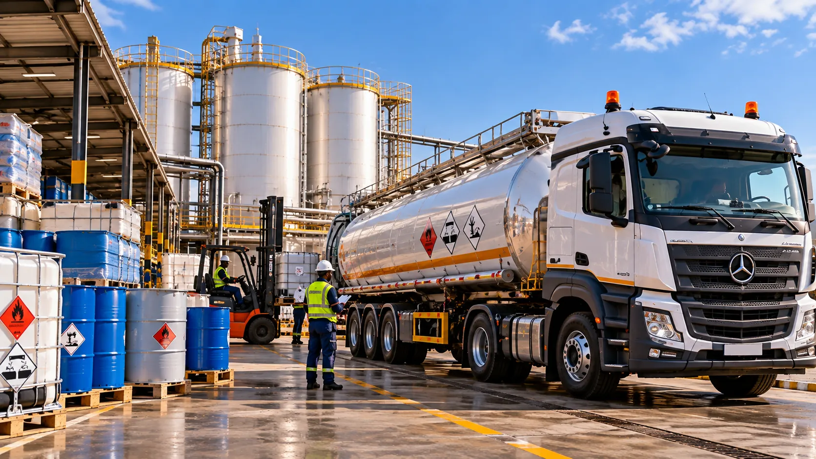 Tanker delivery